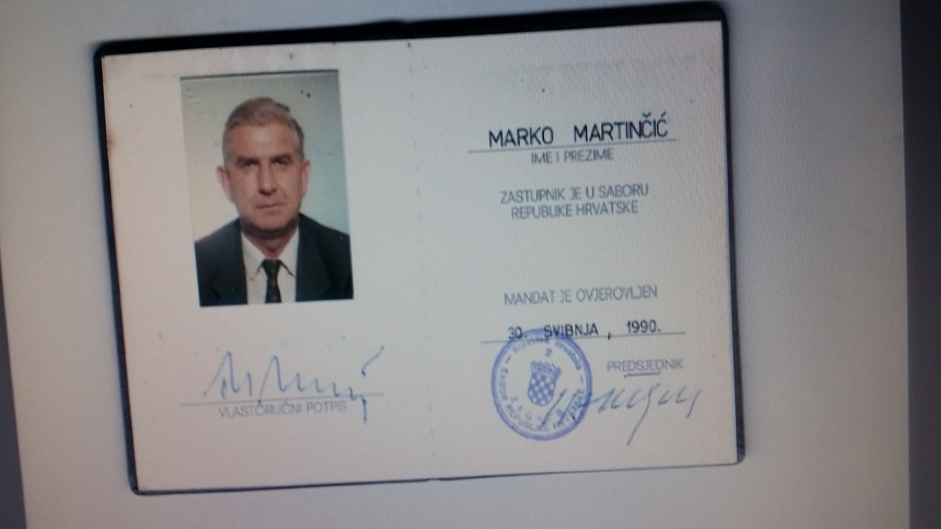 Sjećanja Marka Martinčića, prvog umaškog saborskog zastupnika na 30. svibnja 1990., istarske zastupnike u prvom mandatu Sabora…